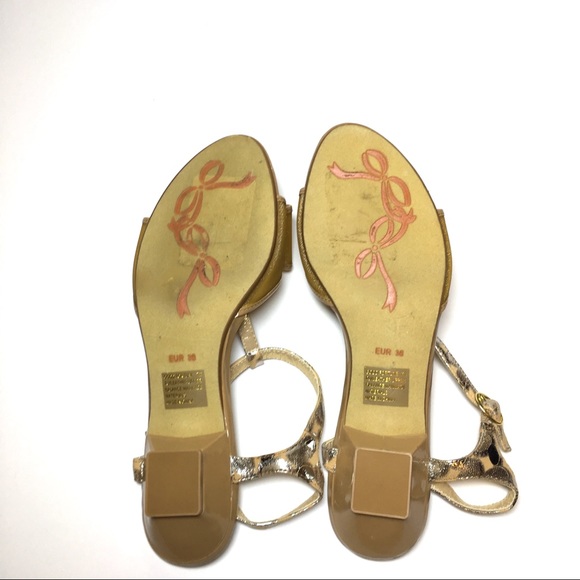 Poetic License Crystal Ball Metallic Sandals 7 - Picture 4 of 8